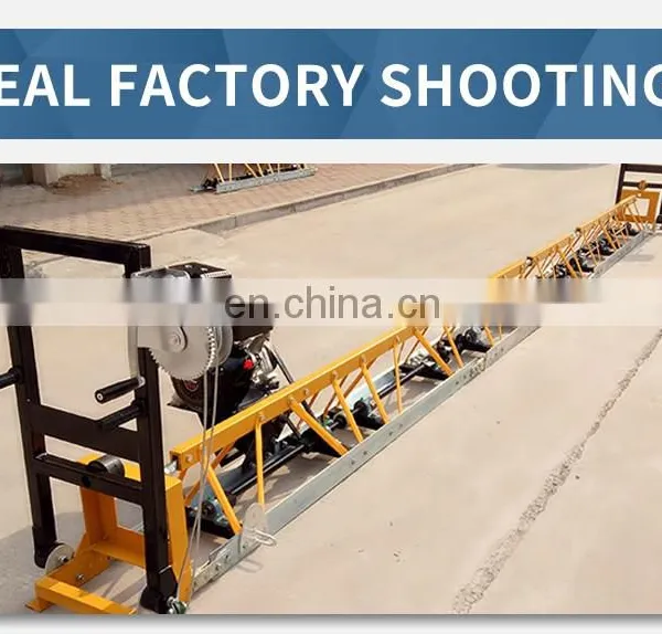 Concrete Use Frame Type Floor Leveling Machine Frame Vibrating Concrete Screed Machine photo-7