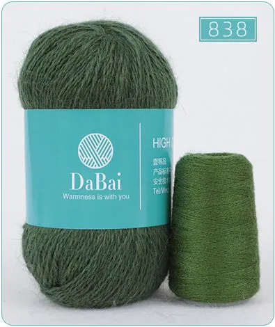 Pure Mink Yarn For Hand Knitting Fashion popular photo-3