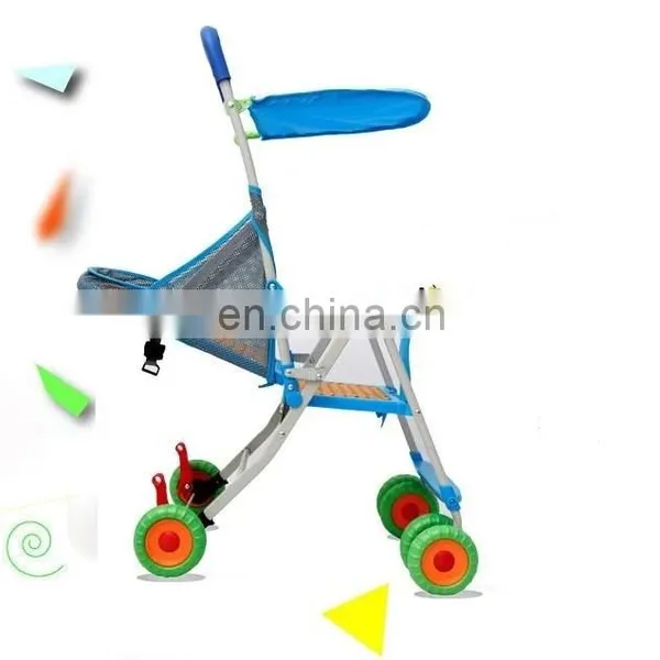 Rattan Baby Stroller Super Light Foldable Infant Pram Pushchair photo-3