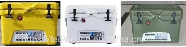 Custom Logo Hiking Fishing Camping Hard Cooler Beer Ice Cooler Box Hard Cooler photo-4