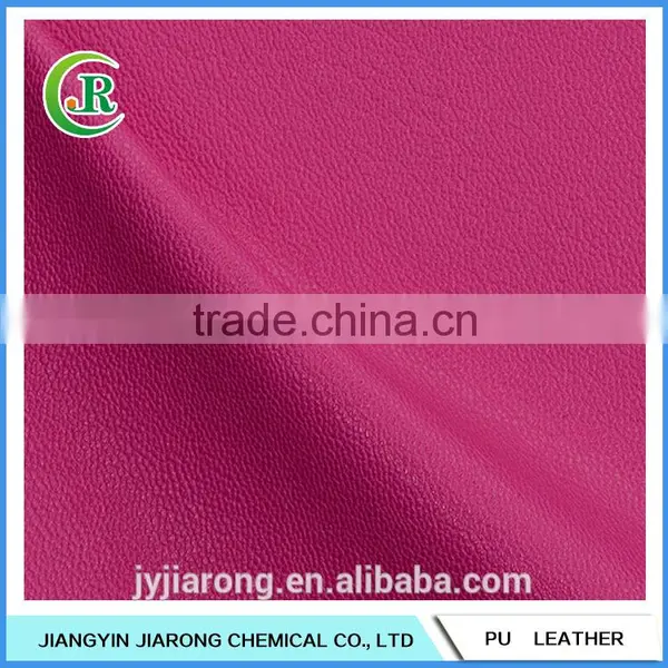 Synthetic Leather Fabric for Bag With Nonwoven Backing photo-5