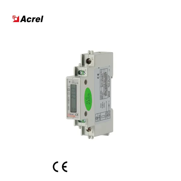 Acrel ADL10-E AC Solar Electricity Energy Meter for Solar System/kwh Meter Single Phase Digital photo-3