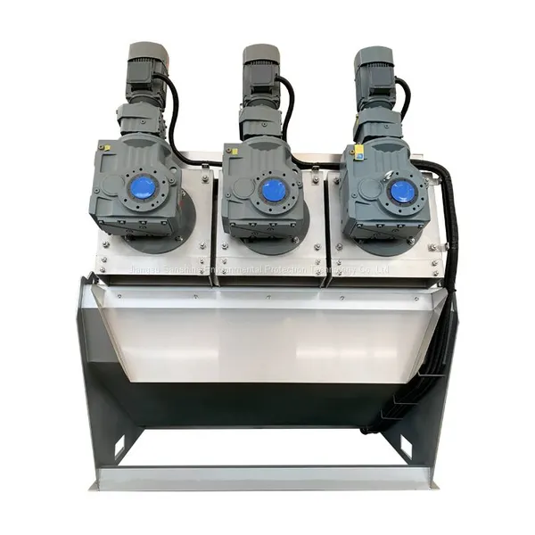 Self-cleaning Waste Water Treatment Equipment Volute Screw Press Sludge Dewatering Machine Solid Liquid Separator