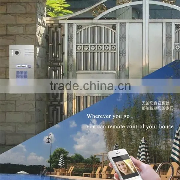 Night Vision Motion Detect Function IP Smart Home WiFi Video Door Phone With Free Android IOS APP for Remote Unlocking Your Door photo-3