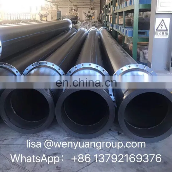 HDPE Pipeline With Floater and Rubber Hose Hdpe Sand Slurry Dredging Pipe for Suction Dredger photo-3