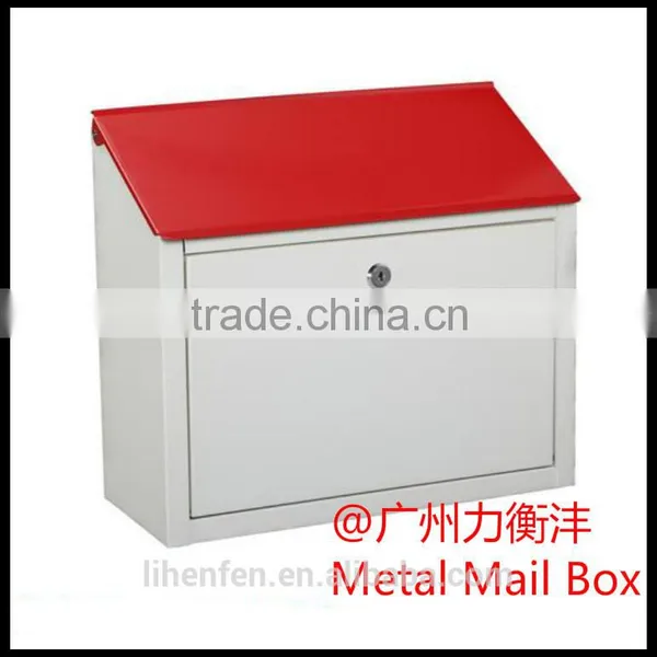 Metal Material and Wall Mounted Style Modern Stainless Steel Mailboxes photo-3