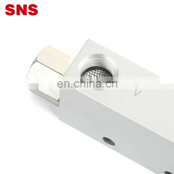 SNS SCV CCV Series High Quality Pneumatic Aluminum Alloy Air Vacuum Ejector Vacuum Generator photo-5