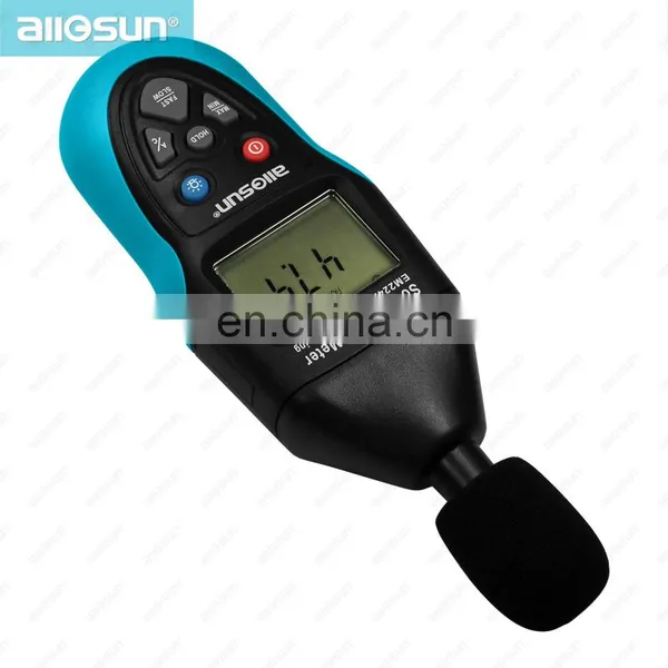 All-sun EM2242 Digital Sound Level Meter 30-130dB Handheld Noise Detector LCD Display Handheld Sonic Wave Tester Sound Meter photo-2