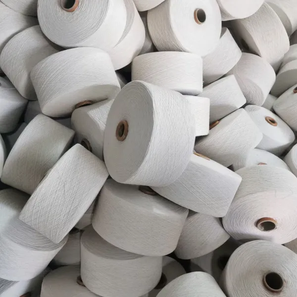Hot Sell Raw White Ne6s Working Gloves Yarn for Ukrain and Russia photo-4