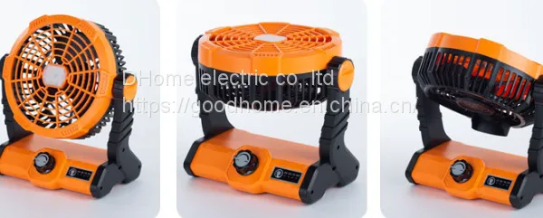 Cross Border Camping Fan Light Tent Wall Hanging Electric Fan Portable USB Charging Small Fan Outdoor Camping Fan photo-2