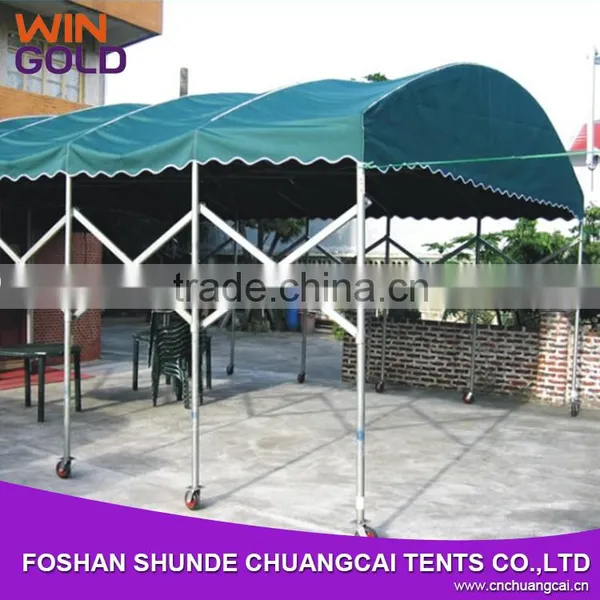 Canvas Carport Green Fodable Carport With Wheels for Sale Quality Choice