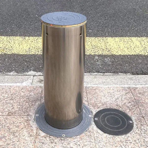 Heavy Duty Anti-terror Battery Operated Bollard Automatic Parking Barrier for Car Parking Space Mall Entrace photo-3