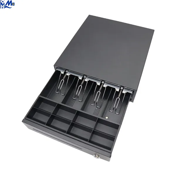 Factory Direct Metal Case POS Automatic Supermarket Cash Drawer for Retail photo-2