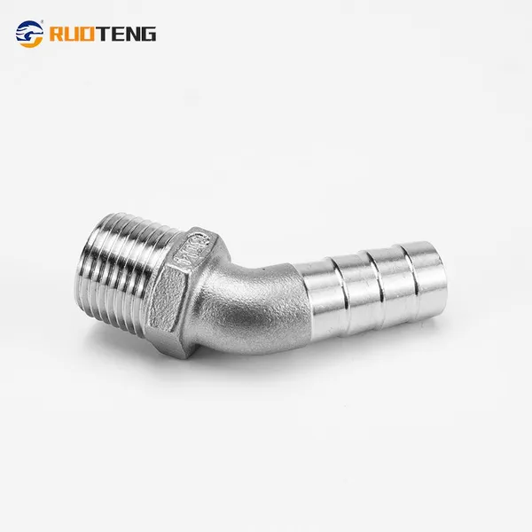 [RUOTENG] Sanitary Stainless Steel Pipe Light Single 2PC Pin Clamp 1/2