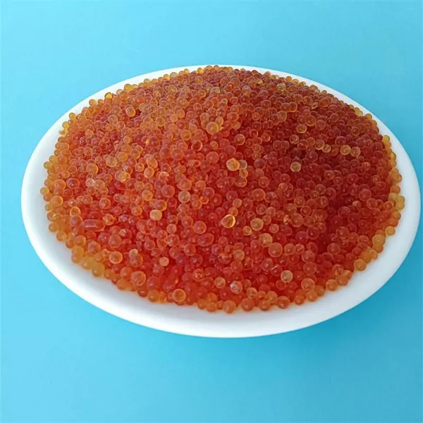 Orange Color-changing Silica Gel Desiccant 2-4mm Reusable Moisture Absorber Beads photo-3