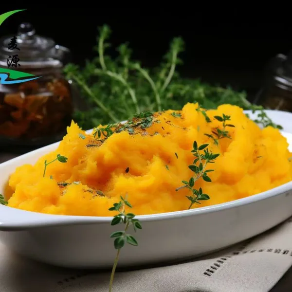 Natural Pumpkin Puree Ready-to-Eat - Organic Smooth Texture, No Artificial Flavors/Colors, Suitable for Baby Food, Desserts, Oatmeal & Meal Prep,