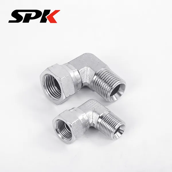 British Standard (BSP) Threaded Male & Female Union Elbow, Hydraulic Oil Tube Transition Universal Union Joint, 2B9 Stainless Steel Fitting photo-4