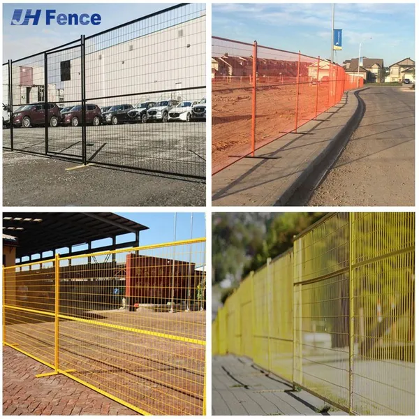 Canada Temporary Fence Stock Fence Galvanized 50*100mm Construction Canada Temporary Fence Wholesales Price photo-6
