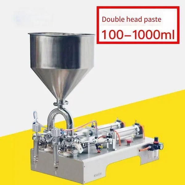 Universal Stainless Steel Double-head Filling Machine for Laundry Detergent, Shampoo, and Hair Conditioner, Quantitative Filling Equipment, Customization Supported photo-3