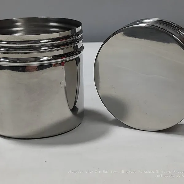 Stainless Steel Tea Canister, 304 Stainless Steel Coffee Airtight Canister, Portable Outdoor Airtight Container photo-4