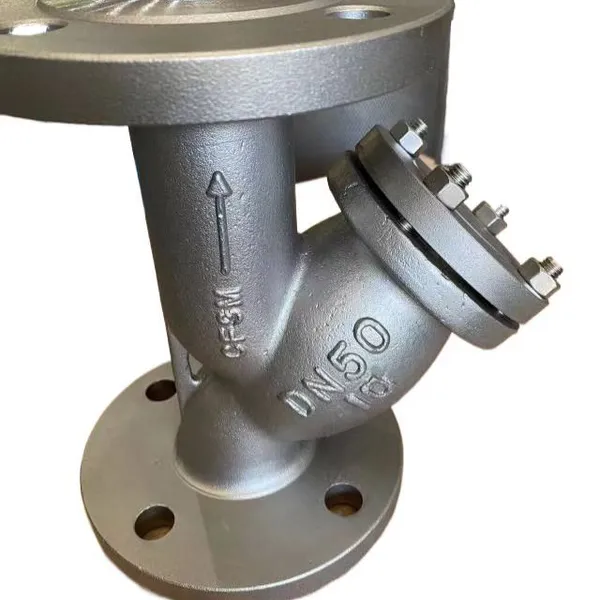DIN ANSI Y-Type Strainer Cast Steel 304 Flange High-Pressure Pipeline Filter Screen Industrial Stainer Valve Check Valve photo-2