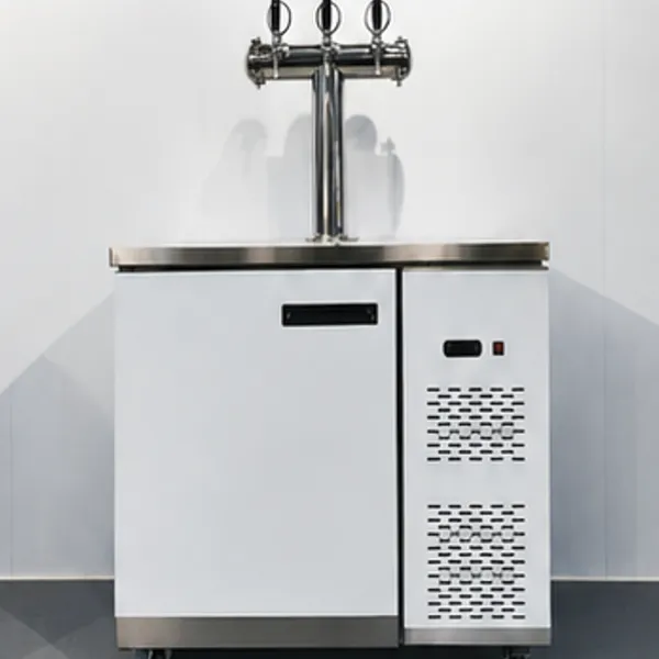 T-type air-cooled 3-tap beer dispenser