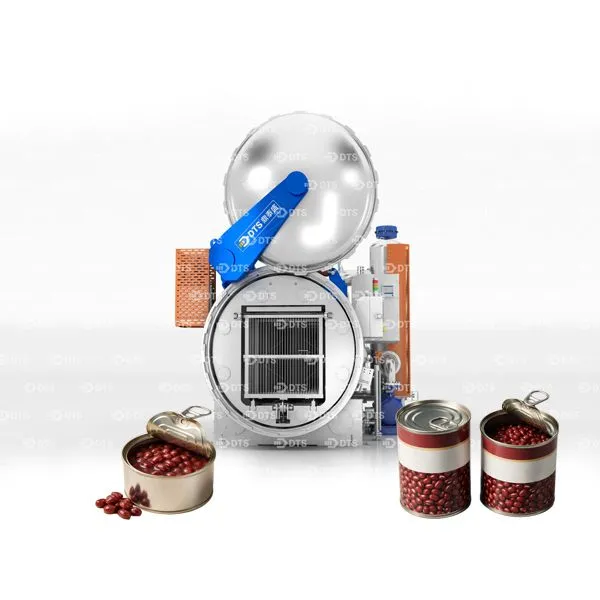 Water Spray Rotary Retort / Tinplate Canned Red Beans/canned Beans Autoclave/retort