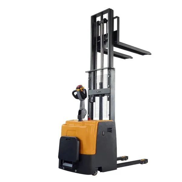 High Quality Engine Battery Pallet Stacker Staning Full Electric Forklift 2ton Lifting Height RWD Solid Tire Electric Side