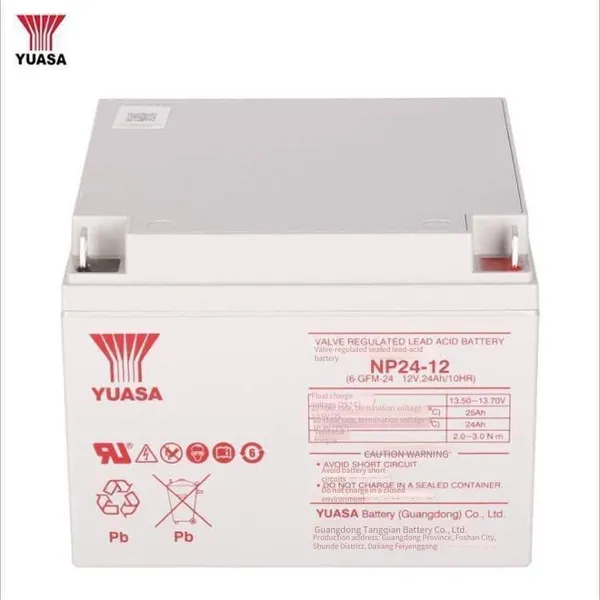 Yuasa Battery Np24-12 Lead-acid Maintenance-free 12v 24ah Special for Communication Equipment Room dc Screen and Ups Power Supply photo-3