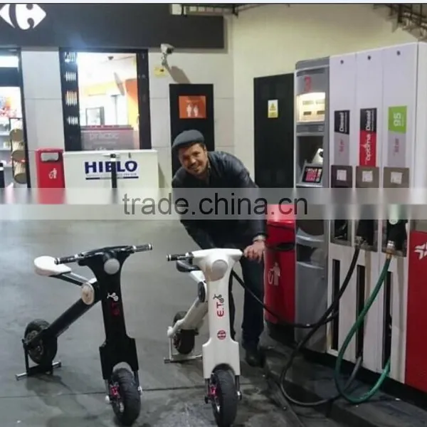 ET. China New Product 20KG Mini Folding Electric Bicycle/2016 New Pocket Bike 48V500W Motor LED Lights Electric Bicycle Motor photo-5