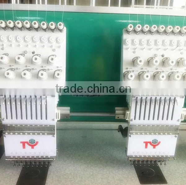 Multi-heads Flat Computerized Embroidery Machine With Cutter photo-3