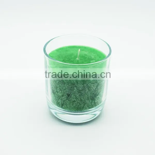 Pink Wax Scented Candle in Glass Jar,multi-colored and Difference Size Are Available photo-4