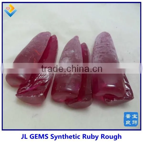 11 # Half Boules Pink Corundum Rough