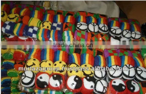 Hand Crochet Hacky Sack, Hacky Sacks, Footbags