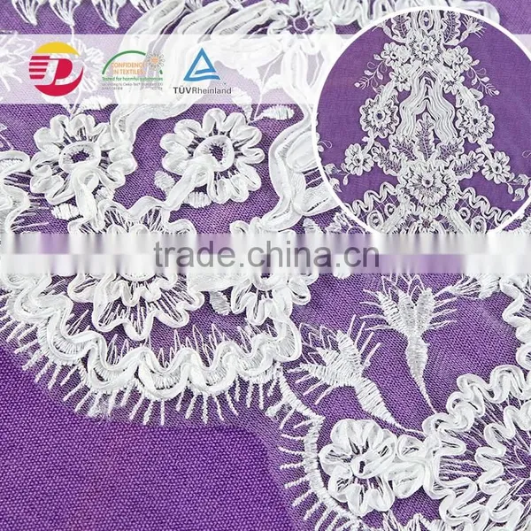New Product Cheap Underwear Cotton Embriodered Guipure Lace for Dress China photo-6
