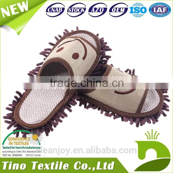 Microfiber Mop Slipper Customized Washable Cleaning Indoor Slippers photo-6