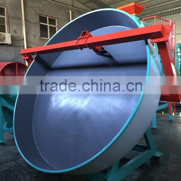 (Skpe/Wechat: Hnlily07) Organic Fertilizer Pellet Plant / NPK Fertilizer Disk Machine photo-2