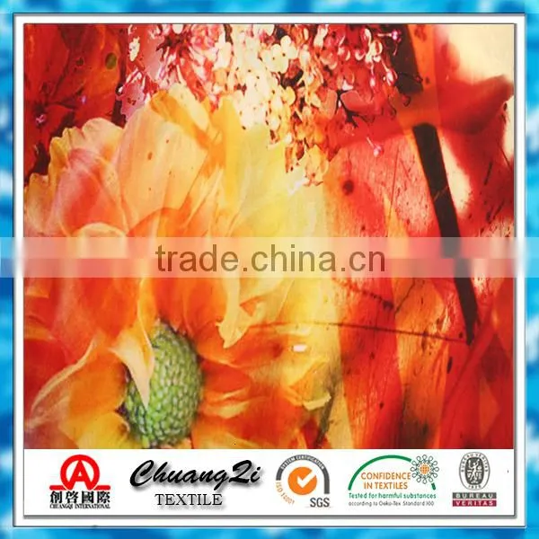 China Manufacture Wholesale Printed Voile Rayon Fabric photo-4