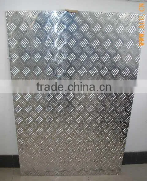 High Recommended 5 Bars Embossed Aluminum Sheet Floor photo-4