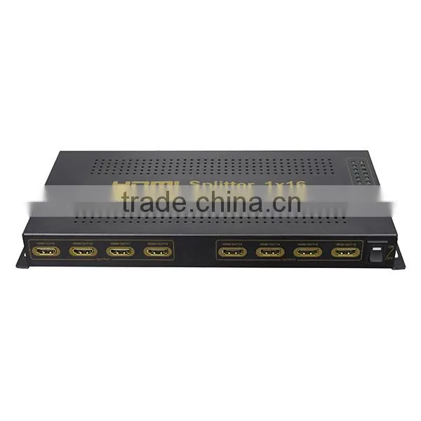 16 Way HDMI Splitter 1 in 16 Out Support 3D 1080p EDID