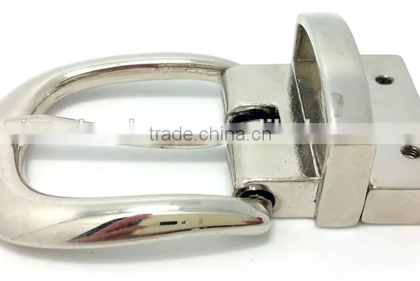 Fashion High Quality Metal Pin Type Reversible Belt Buckle photo-5