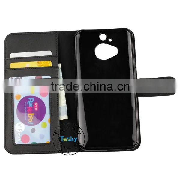Case For HTC One M9 Plus Case Leather Card Slots photo-2