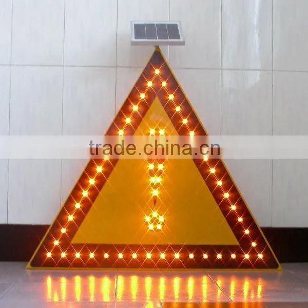 RSG Reflective Solar Traffic Sign / Aluminum Board Led Reflective Sign photo-5