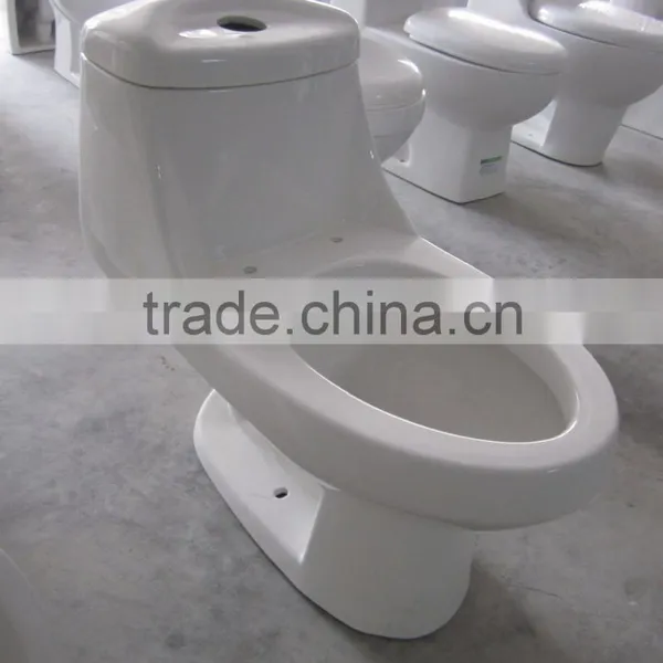 Cheap Chaozhou Siphonic One Piece S-trap WC Toilet Bathroom Ceromic Commode Quality Choice photo-4