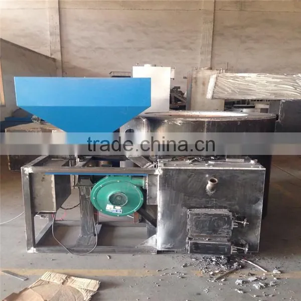 500kg Small Biomass Aluminum Melting Electric Induction Furnace for Sale photo-2
