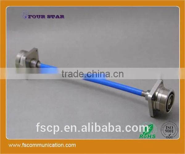 Semi-flexible RG401 Cable Assembly With 7/16 Female 32mmSQ Flange Connectors photo-4