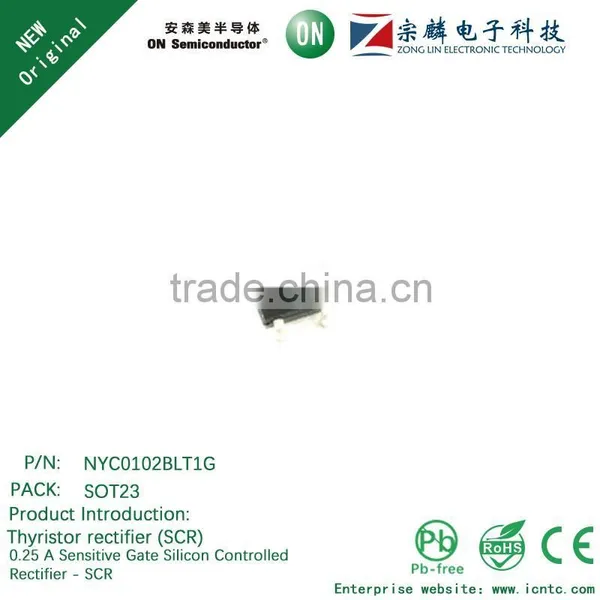 Genuine original NYC0102BLT1G SOT23 Thyristor rectifier (SCR)
