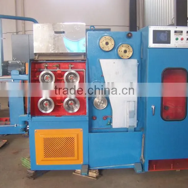 15Dies Fine Wire Drawing Machine With Online Annealer Copper Wire Processing Equipment photo-3