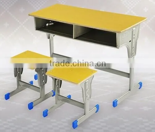 Practical School Study Desks and Chair Set for Sale