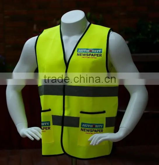 Custom Safety Vest Man Vest Reflective